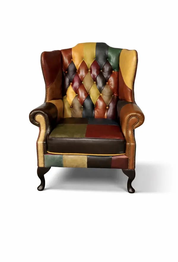 Bespoke SLW Chesterfields patchwork chair inspiration PW-C20