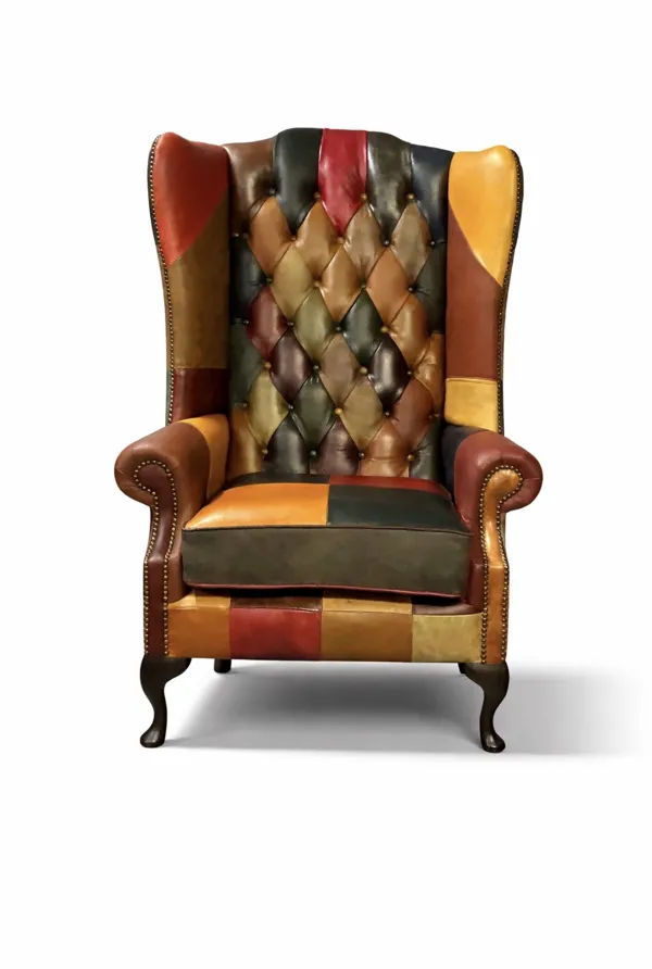 Bespoke SLW Chesterfields patchwork chair inspiration PW-C19
