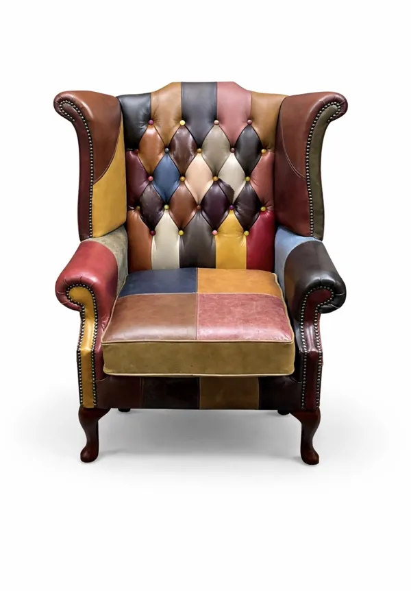 Bespoke SLW Chesterfields patchwork chair inspiration PW-C10