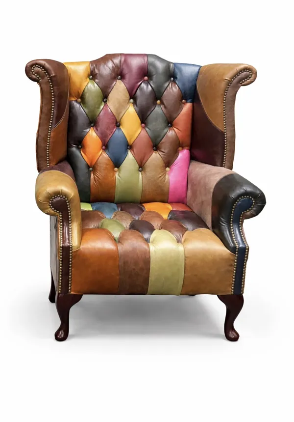 Bespoke SLW Chesterfields patchwork chair inspiration PW-C13