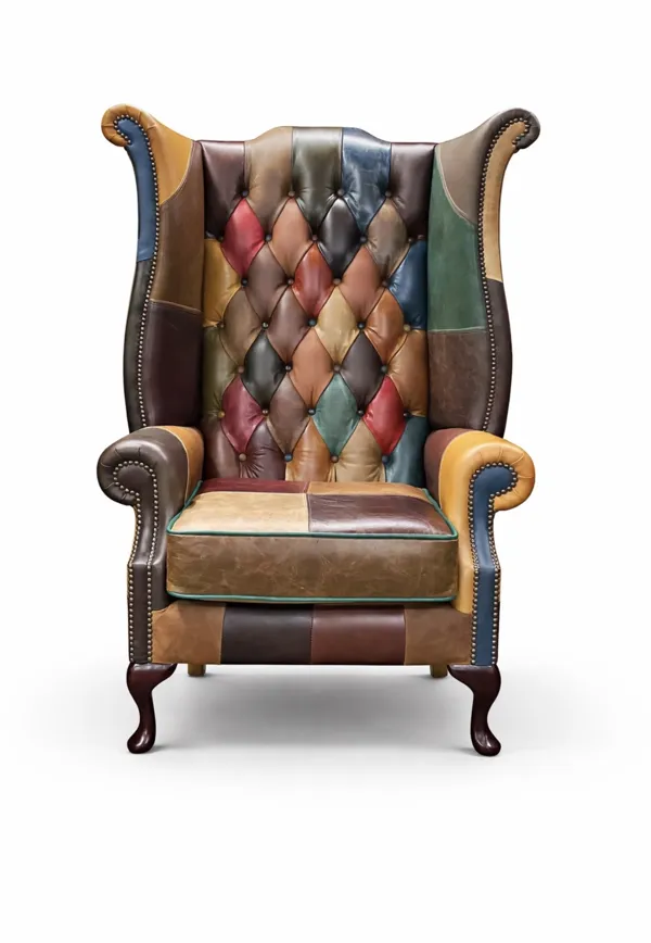 Bespoke SLW Chesterfields patchwork chair inspiration PW-C14