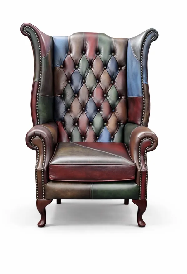 Bespoke SLW Chesterfields patchwork chair inspiration PW-C16